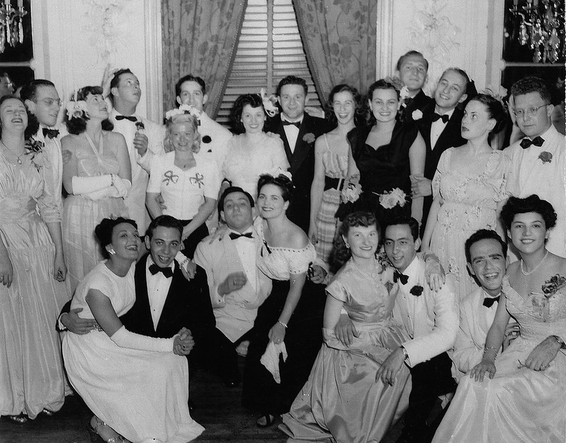 Dressed to the nines in 1946