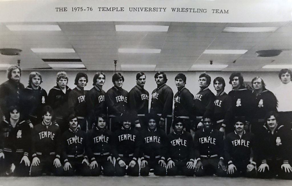 1975-76 Temple Wrestling 